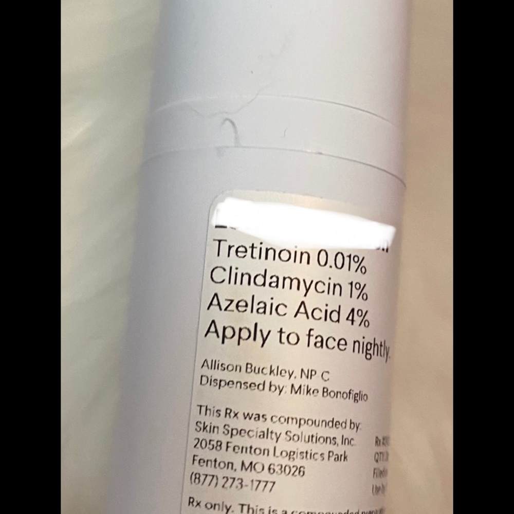 Curology Anti-aging/acne formula